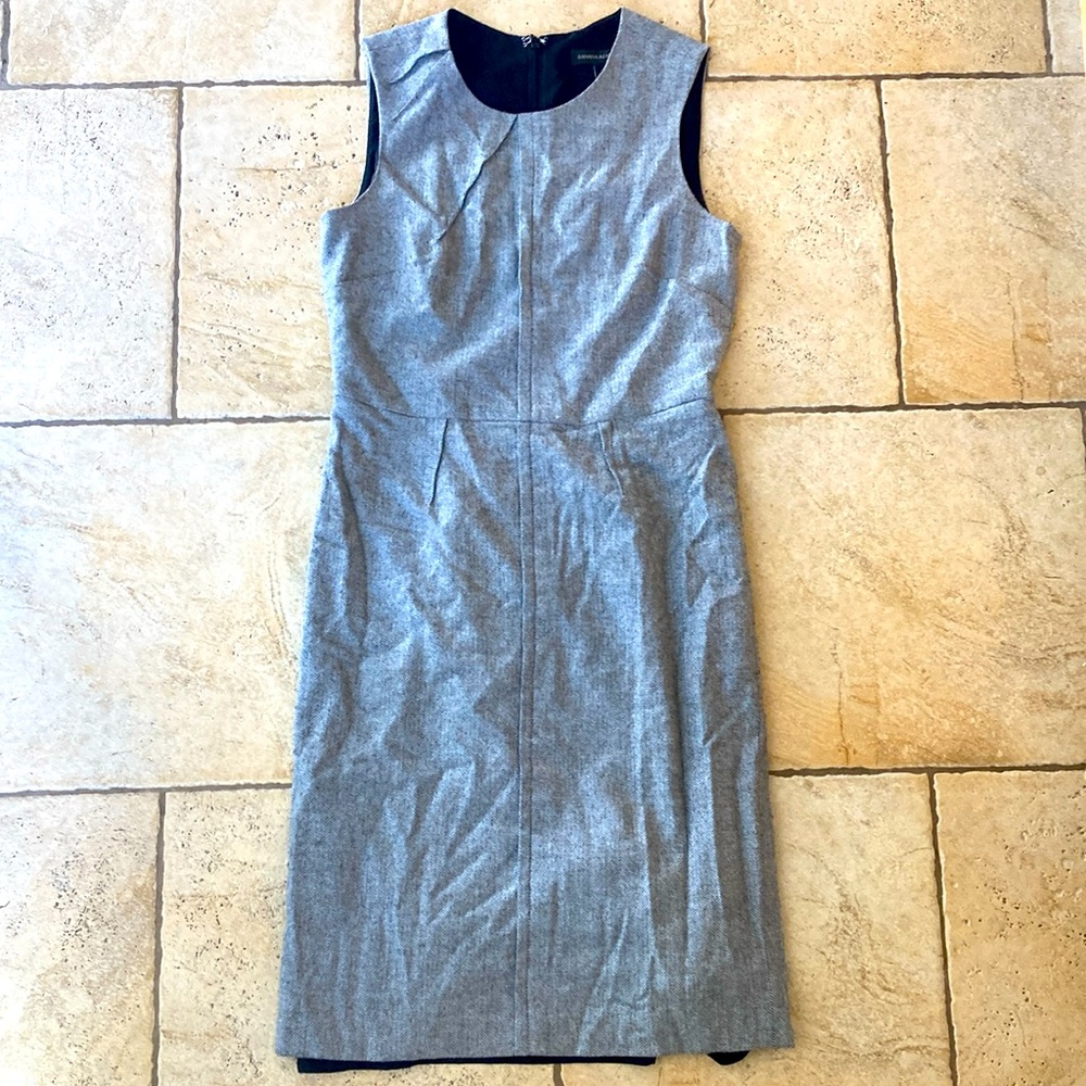 Banana Republic Grey Sleeveless Dress